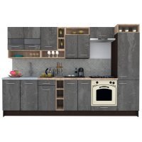 Bucatarie COSSY NEW 310 A1 Wenge / Decor K352